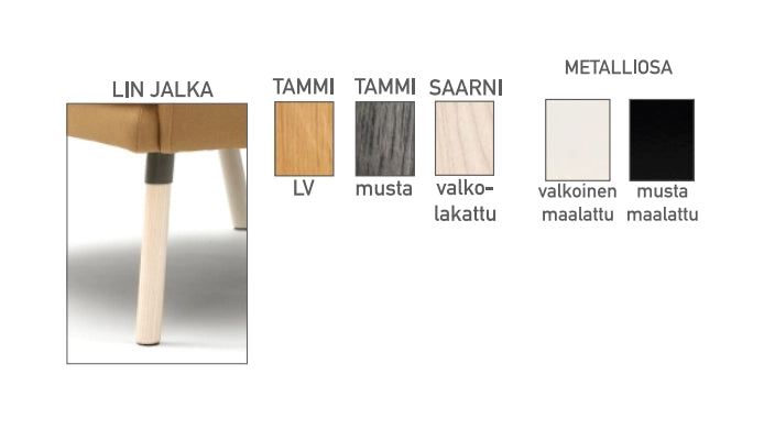 Adea LIN nojatuoli nahka