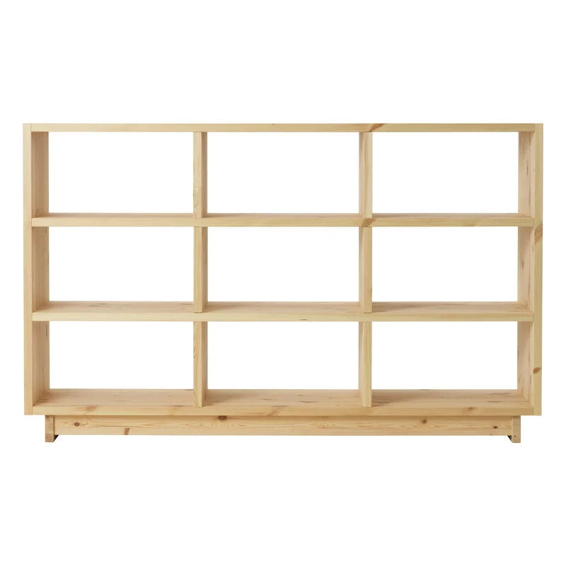 Plank kirjahylly, korkea, UV-lakattu mänty