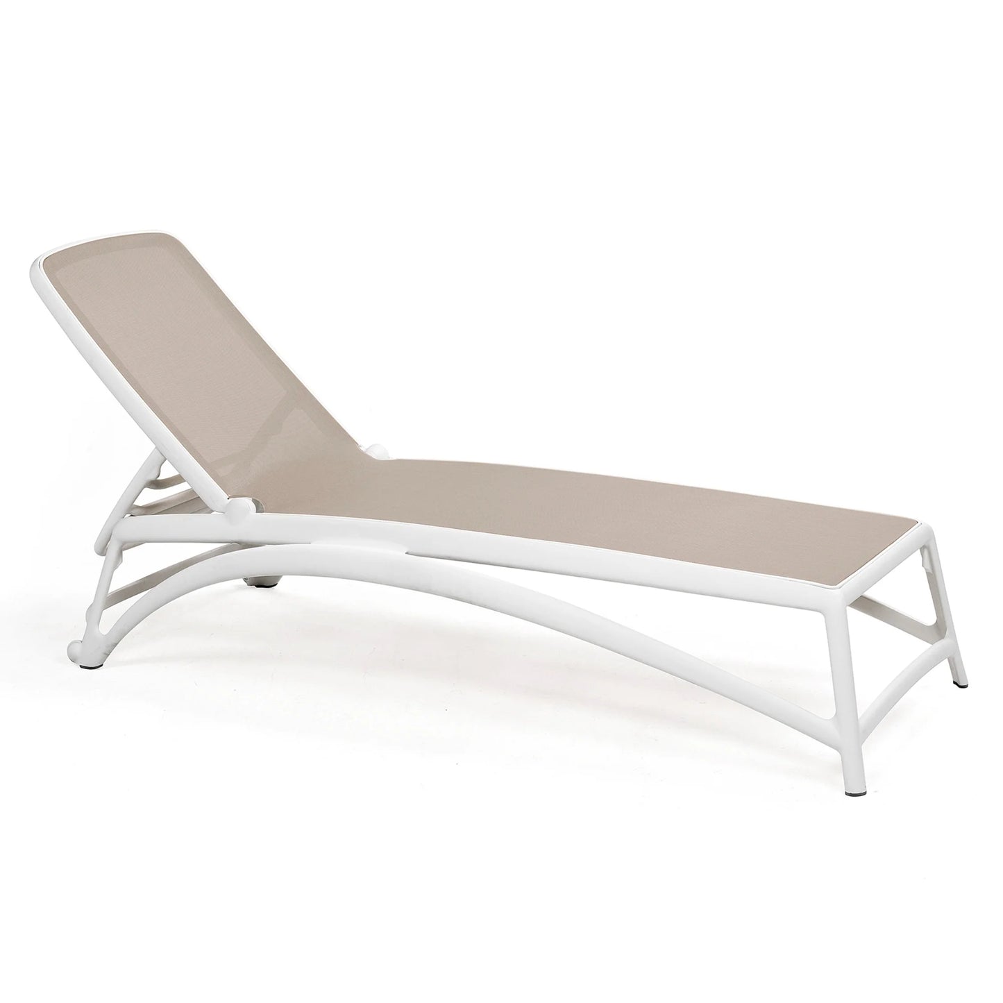 Nardi Atlantico aurinkotuoli valkoinen/taupe