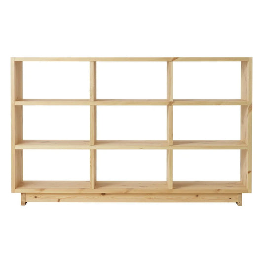Plank kirjahylly, korkea, UV-lakattu mänty