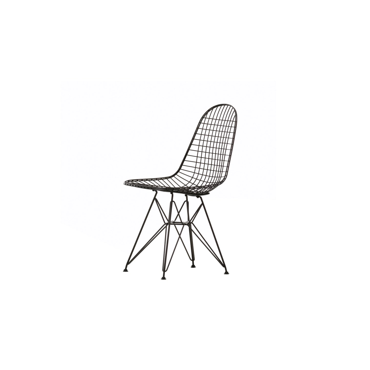 Vitra DKR Wire tuoli musta