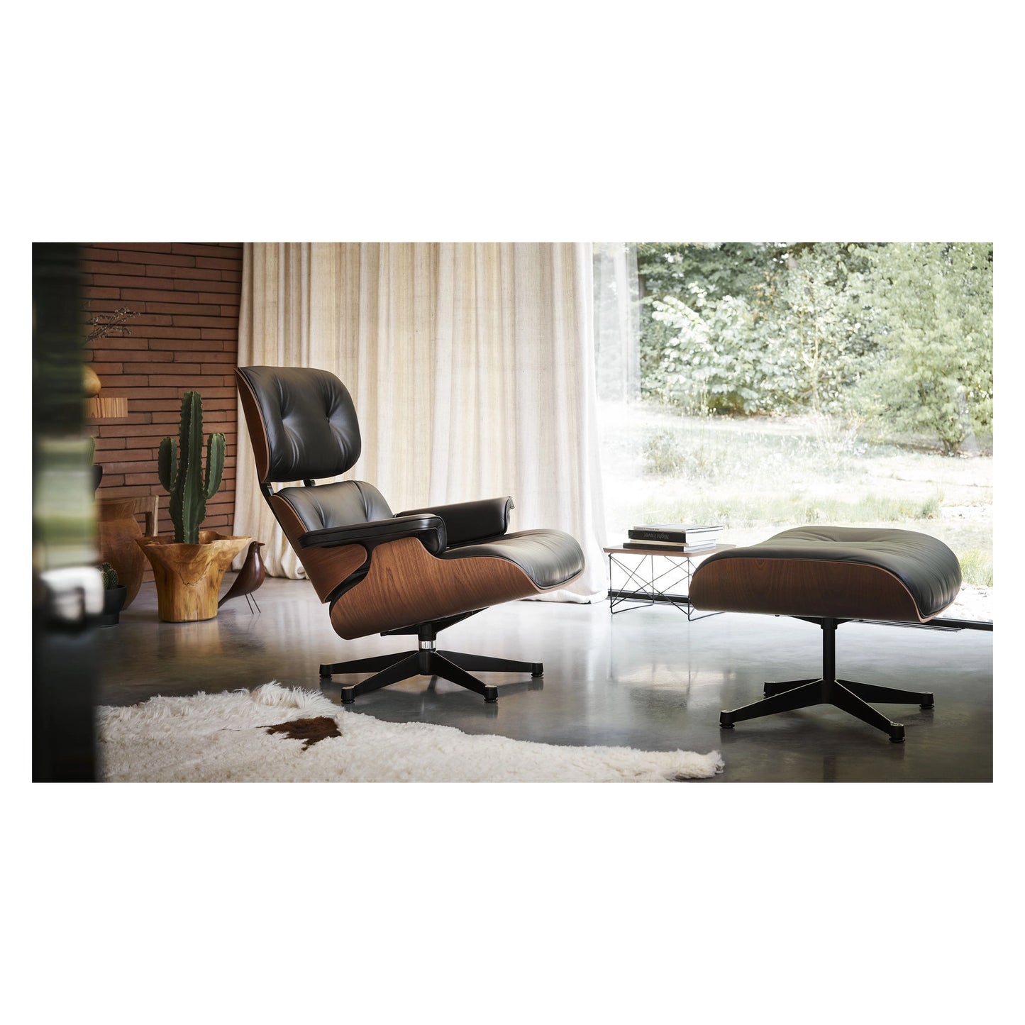 Vitra Eames LTR Occasional pöytä valkoinen/kromi